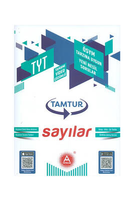 A yayınları 2021 Tamtur TYT Sayılar Fasikülü - 1