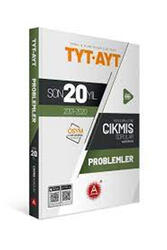 A Yayınları TYT AYT Problemler Son 20 Yıl Konularına Göre Tamamı Çözümlü Çıkmış Sorular - A Yayınları