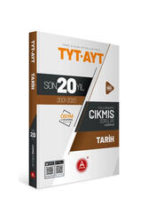 A Yayınları - A Yayınları TYT AYT Tarih Son 20 Yıl Konu Konu Tamamı Çözümlü Çıkmış Sorular