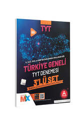 A Yayınları - A Yayınları 2021 Türkiye Geneli Çıkmış Sorular Denemesi 3 lü Set