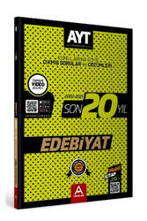 A Yayınları AYT Edebiyat Son 20 Yıl Konularına Göre Çıkmış Sorular ve Çözümleri - A Yayınları