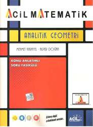 Acil Yayınları - Acil Yayınları 2023 Analitik Geometri