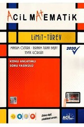 Acil Yayınları - Acil Yayınları Limit-Türev Konu Anlatımlı Soru Fasikülü