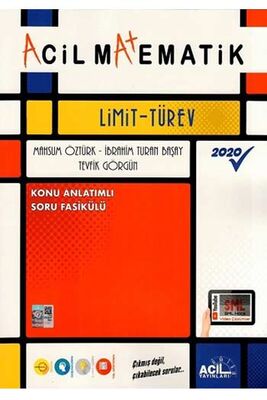 Acil Yayınları Limit-Türev Konu Anlatımlı Soru Fasikülü - 1