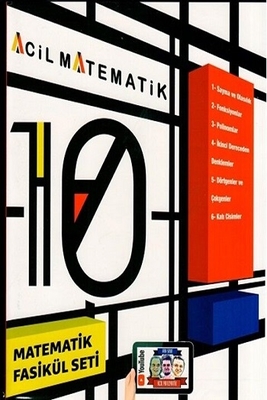 Acil Yayınları 10. Sınıf Acil Matematik 6 lı Fasikül Set - 1