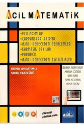 Acil Yayınları - Acil Yayınları Acil Matematik Polinomlar Çarpanlara Ayırma 2. Dereceden Denklemler Karmaşık Sayılar