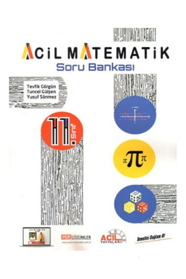 Acil Yayınları 11.Sınıf Matematik Soru Bankası - 1