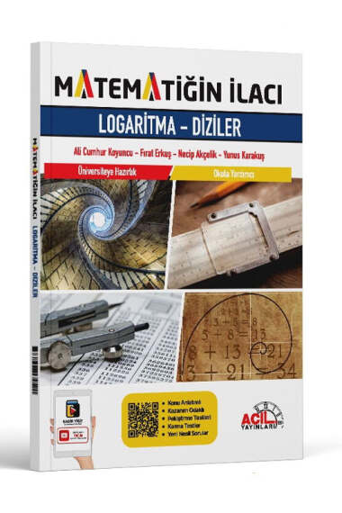 Acil Yayınları Matematiğin İlacı TYT Acil Matematik Logaritma Diziler - 1