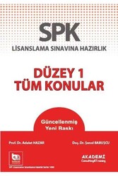 Akademi Consulting ve Training - Akademi Yayınları SPK Düzey 1 Tüm Konular