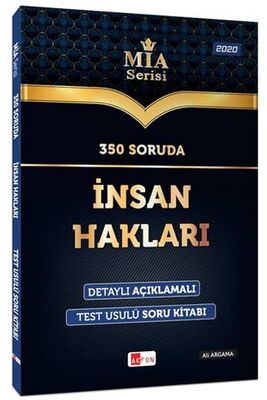 ​Akfon Yayınları 350 Soruda İnsan Hakları Soru Bankası MİA Serisi - 1