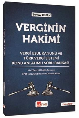 Akfon Yayınları Verginin Hakimi Konu Anlatımlı Soru Bankası - 1
