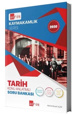 Akfon Yayınları 2020 Kaymakamlık Serisi Tarih Konu Anlatımlı, Soru Bankası - 1