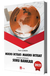 Akfon Yayınları - Akfon Yayınları 2021 Mikro İktisat Makro İktisat Tamamı Çözümlü Soru Bankası