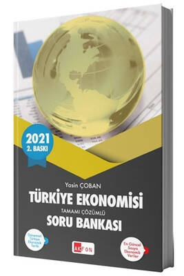 Akfon Yayınları 2021 Türkiye Ekonomisi Tamamı Çözümlü Soru Bankası - 1