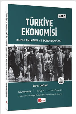 Akfon Yayınları 2020 Türkiye Ekonomisi Konu Anlatımlı Soru Bankası - 1