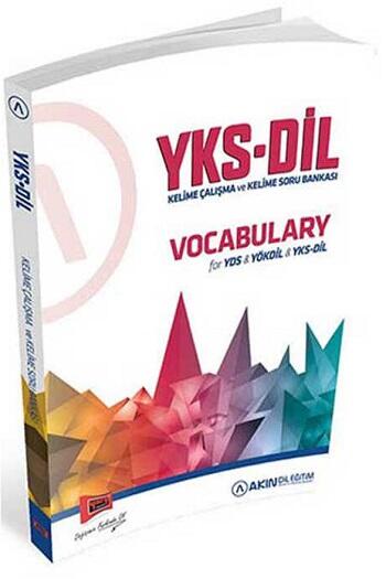 Akın Dil & Yargı Yayınları YKSDİL Vocabulary Kelime Çalışma ve Kelime Soru Bankası