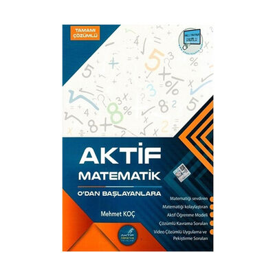 Aktif Öğrenme Yayınları Aktif Matematik 0 dan Başlayanlara - 1