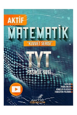 Aktif Öğrenme Yayınları 2022 TYT Matematik Kuvvet Serisi Fasikül Seti - 1