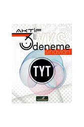 Aktif Öğrenme Yayınları - Aktif Öğrenme Yayınları YKS TYT 3 Deneme