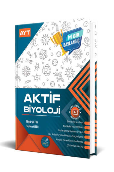 Aktif Öğrenme Yayınları 2024 AYT Aktif Biyoloji 0'dan Başlayanlara - 1