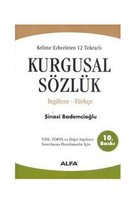 Alfa Yayınları Kurgusal Sözlük - 1