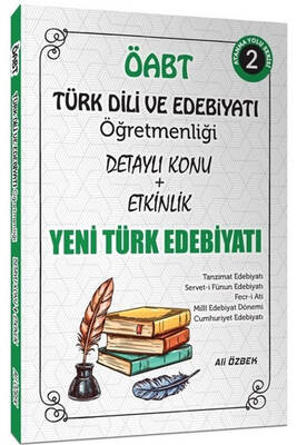 2021 ÖABT Türk Dili ve Edebiyatı Yeni Türk Edebiyatı Konu Anlatımlı 2. Kitap Ali Özbek - 1