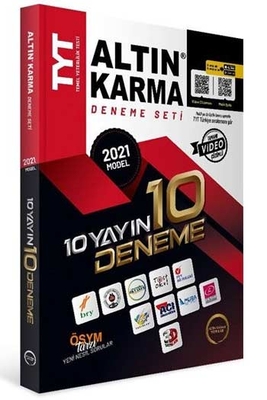 Altın Karma 2021 TYT 10 Farklı Yayın 10 Farklı Deneme - 1