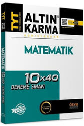 Altın Karma TYT Matematik Video Çözümlü 10x40 Deneme Sınavı - Altın Karma