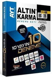 Altın Karma 2021 AYT 10 Farklı Yayın 10 Farklı Deneme - Altın Karma