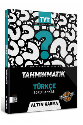 Altın Karma Yayınları 2022 TYT Türkçe Tahminmatik Soru Bankası - 1
