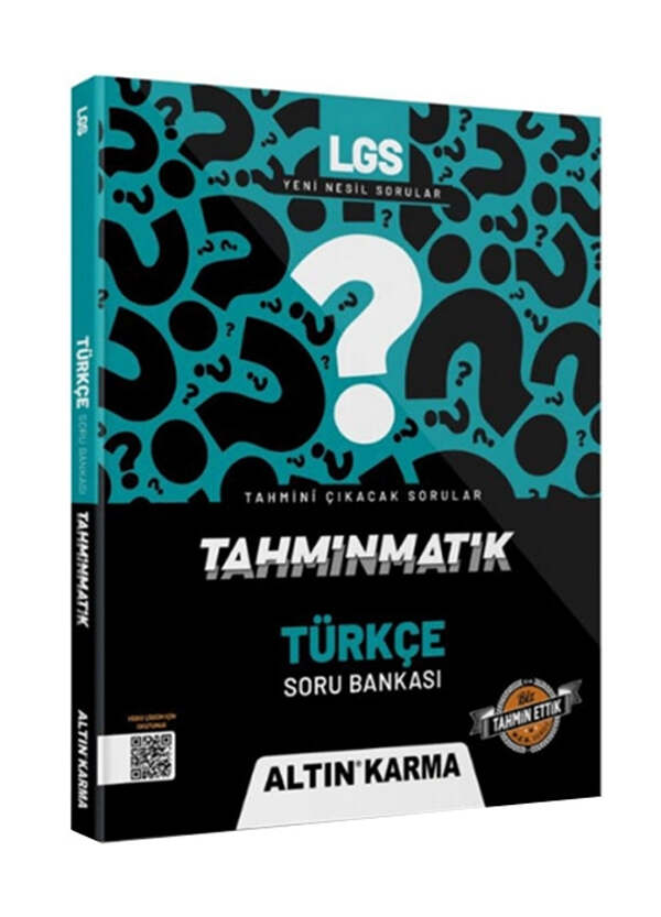 Altın Karma 2022 8.Sınıf LGS Türkçe Soru Bankası