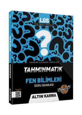 Altın Karma 2022 8.Sınıf LGS Fen Bilimleri Soru Bankası - 1