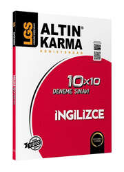 Altın Karma 8.Sınıf LGS İngilizce 10x10 Deneme Sınavı - Altın Karma