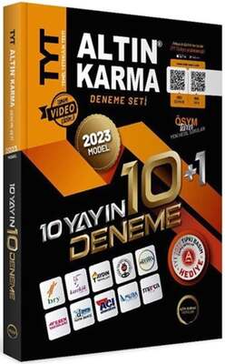 Altın Karma Yayınları 2023 TYT 10+1 Deneme Sınavı - 1