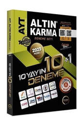 Altın Karma Yayınları 2023 AYT 10+1 Deneme - Altın Karma
