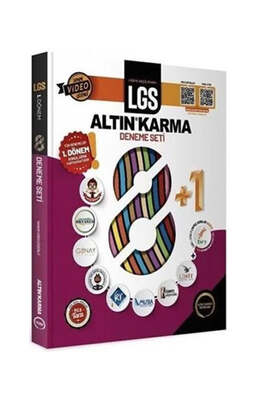 Altın Karma Yayınları 8.Sınıf LGS 1.Dönem Karma Deneme Seti - 1