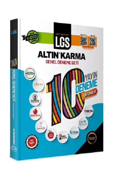 Altın Karma Yayınları 2024 8.Sınıf LGS 10 Deneme - 1