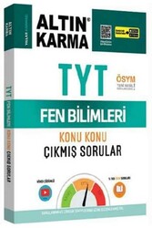 Altın Karma - Altın Karma TYT Fen Bilimleri Konu Konu Çıkmış Sorular