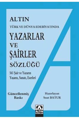 Yazarlar ve Şairler Sözlüğü Altın Kitaplar - 1