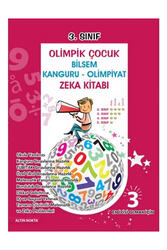 Altın Nokta Yayınları - Altın Nokta Yayınları 3. Sınıf Olimpik Çocuk Bilsem Kanguru Olimpiyat Zeka Kitabı Tamamı Çözümlü