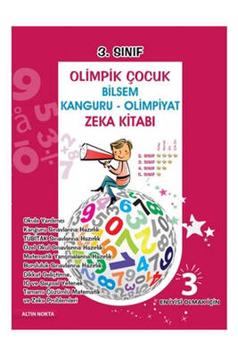 Altın Nokta Yayınları 3. Sınıf Olimpik Çocuk Bilsem Kanguru Olimpiyat Zeka Kitabı Tamamı Çözümlü - 1