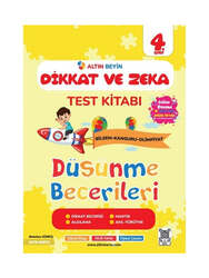Altın Nokta Yayınları - Altın Nokta Yayınları 4. Sınıf Altın Beyin Dikkat Ve Zeka Kitabı