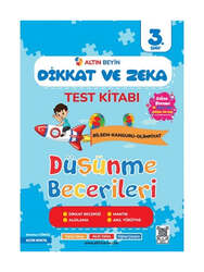 Altın Nokta Yayınları - Altın Nokta Yayınları 3. Sınıf Altın Beyin Dikkat Ve Zeka Kitabı