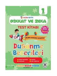 Altın Nokta Yayınları 1. Sınıf Altın Beyin Dikkat Ve Zeka Kitabı - Altın Nokta Yayınları