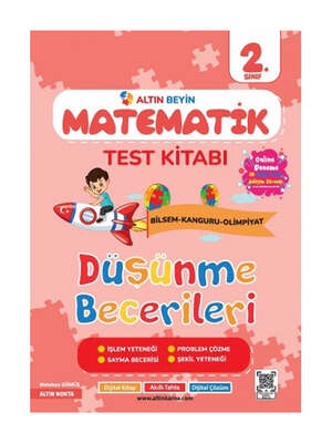 Altın Nokta Yayınları 2. Sınıf Altın Beyin Matematik Test Kitabı - 1