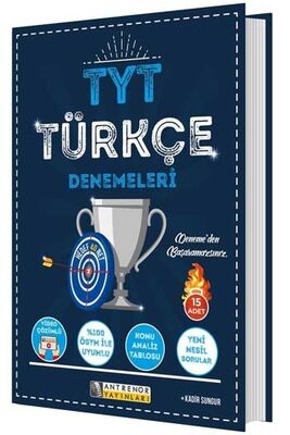 ​Antrenör Yayınları TYT Türkçe Video Çözümlü 15 Deneme - 1
