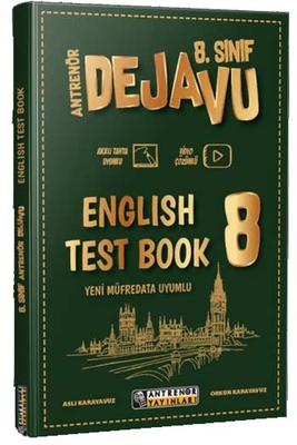 Antrenör Yayınları 8. Sınıf English Dejavu Test Book - 1