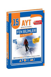 Apotemi Yayınları - Apotemi Yayınları 2023 AYT Fen Bilimleri 15'li Deneme