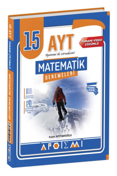 Apotemi Yayınları 2024 AYT Matematik 15 Deneme - 1