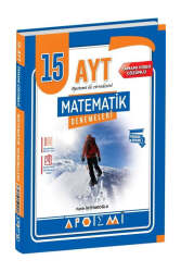 Apotemi Yayınları AYT Matematik Tamamı Video Çözümlü 15 Deneme - Apotemi Yayınları